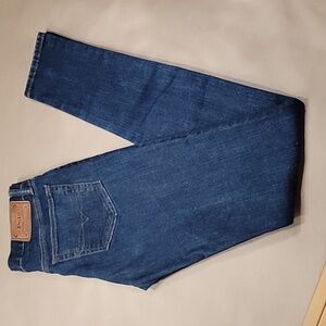 Polo by Ralph Lauren Size 27 Tompkins High Rise Skinny Jeans, Dark Wash